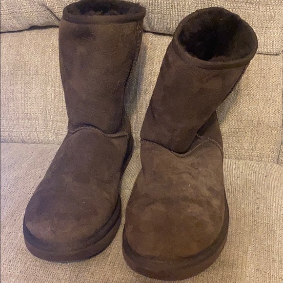 Classic UGGs in Chocolate Brown - Picture 4 of 5